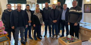 Συνάντηση Δημάρχου Γορτυνίας με κλιμάκιο του ΠΑΣΟΚ