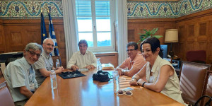 Συνάντηση Γιαννακούρα με εκπροσώπους του Συλλόγου Ακοβιτών Αθήνας-Πειραιά