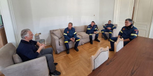 Συνάντηση Πτωχού με τον νέο Περιφερειακό Διοικητή Πελοποννήσου της Πυροσβεστικής