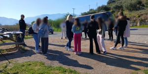 Τη λιμνοθάλασσα του Μουστού επισκέφθηκαν μαθητές και μαθήτριες του Γυμνασίου Τεγέας