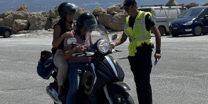Πάνω από 40 παραβάσεις βεβαιώθηκαν στο πλαίσιο της εκστρατείας "Μηδενική ανοχή στη μη χρήση κράνους"