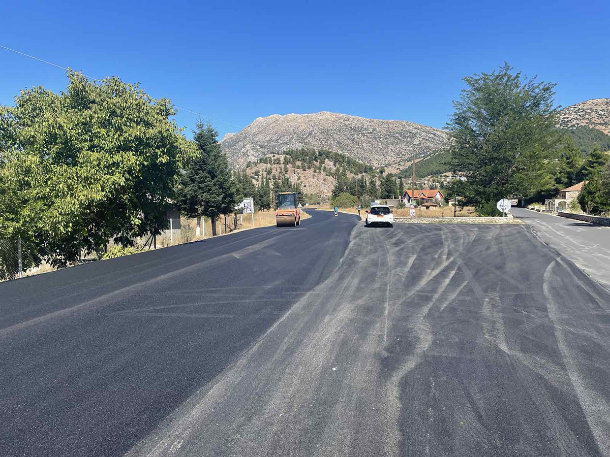 Ολοκληρώνονται οι εργασίες συντήρησης και αποκατάστασης βατότητας στην επαρχιακή οδό Νεστάνη-Σάγκα