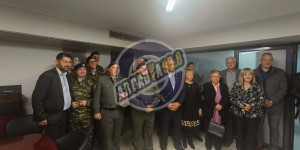 Τα κάλαντα της Πρωτοχρονιάς στο δημαρχείο Τρίπολης