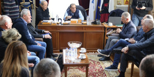 Σύσκεψη στην Ανατολική Μάνη για την καταγραφή ζημιών  από την κακοκαιρία "Byron"