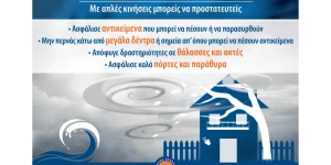 Δήμος Τρίπολης: Οδηγίες προστασίας για θυελλώδεις ανέμους