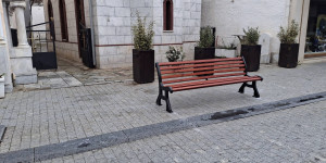 Τρίπολη: Τοποθετήθηκαν παγκάκια στο κέντρο της πόλης (pics)