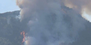 Δασική πυρκαγιά στην Ακράτα Κορινθίας - Εκδόθηκε 112