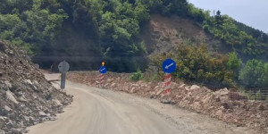 Από μία λωρίδα κυκλοφορίας η διέλευση στο 66ο χιλιόμετρο της Ε.Ο. Τρίπολης-Πύργου
