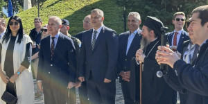 Στο Μεσολόγγι για τους εορτασμούς της Εξόδου ο Κώστας Τζιούμης