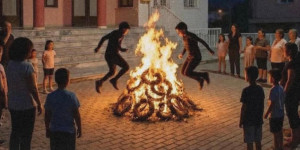 Τρίπολη: Το έθιμο του Άη-Γιάννη του Κλήδονα στον Άγιο Κωνσταντίνο Ματζαγρά