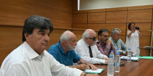 Στην πρώτη συνεδρίαση του περιφερειακού συμβουλίου Πελοποννήσου του ΠΑΣΟΚ στο Άργος ο Βαγγέλης Γιαννακούρας