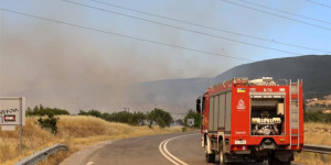 Πυρκαγιά σε δασική περιοχή της Τροιζηνίας