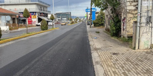 Κώστας Τζιούμης: "Αλλάζουμε την εικόνα της πόλης μας με εκτεταμένα έργα ασφαλτόστρωσης"