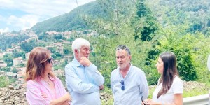 Τις περιοχές της Γορτυνίας που έχουν υποστεί εκτεταμένες καταστροφές επισκέφθηκε ο Πέτρος Τατούλης