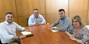 Συνάντηση της Παγγορτυνιακής Ένωσης με τον Κώστα Βλάση