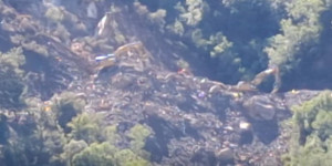 Ξεκίνησαν εργασίες στο σημείο κατολίσθησης στα Λαγκάδια