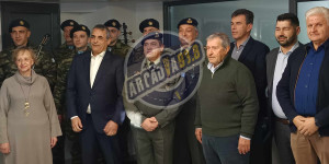 Τα κάλαντα της Πρωτοχρονιάς στο δημαρχιακό μέγαρο Τρίπολης