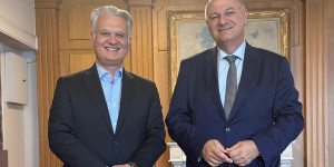 Συνάντηση του Περιφερειάρχη Πελοποννήσου με τον Υπουργό Αγροτικής Ανάπτυξης και Τροφίμων