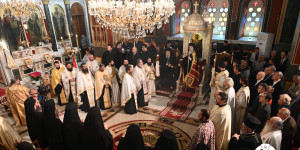 Πολυαρχιερατικός Εσπερινός ονομαστηρίων Μητροπολίτη Μαντινείας και Κυνουρίας Επιφανίου