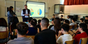 Επίσκεψη του Δημάρχου Βόρειας Κυνουρίας στο Γυμνάσιο Άστρους