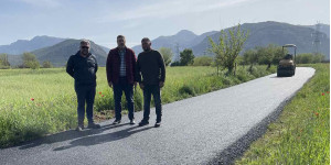 Αυτοψία του Αντιπεριφερειάρχη ΠΕ Αρκαδίας Κώστα Μανδρώνη στις εργασίες οδοποιίας του Δήμου Τρίπολης