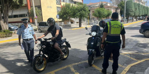 Πάνω από 50 παραβάσεις βεβαιώθηκαν στο πλαίσιο της εκστρατείας "Μηδενική ανοχή στη μη χρήση κράνους