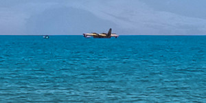 Προσθαλάσσωση πυροσβεστικού αεροσκάφους στον Κορινθιακό-Σώοι οι δυο πιλότοι