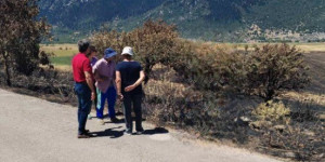 Αυτοψία στις πληγείσες περιοχές της Ορεινής Κορινθίας από τον ΕΛΓΑ και την Περιφέρεια Πελ/σου