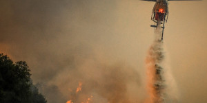 Χωρίς ενεργό μέτωπο η φωτιά στον Φενεό Κορινθίας