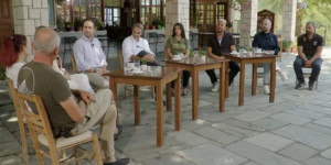 Όσα είπε η Ευτυχία Μπούκα από την "Αρκαδιανή" στον Κυριάκο Μητσοτάκη