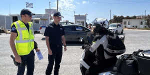 Πάνω από 60 παραβάσεις βεβαιώθηκαν στο πλαίσιο της εκστρατείας "Μηδενική ανοχή στη μη χρήση κράνους"