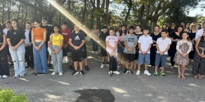 Ο Δήμαρχος Γορτυνίας στις τελετές Αγιασμού  στις σχολικές μονάδες των Τροπαίων (ph)