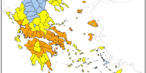 Παραμένει υψηλός ο κίνδυνος για τις δασικές πυρκαγιές τη Δευτέρα (11/08)