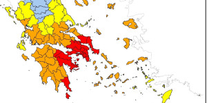 Ακραίος κίνδυνος εκδήλωσης πυρκαγιάς την Παρασκευή στο μεγαλύτερο μέρος της Πελοποννήσου