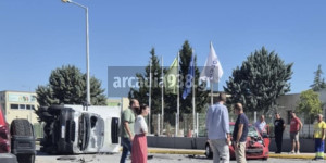 Τροχαίο στη ΒΙΠΕ Τρίπολης (pic)