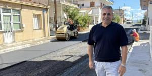 Εργα ασφαλτόστρωσης στο Συνοικισμό του δήμου Τρίπολης