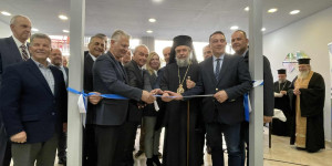 Ο Δήμαρχος Γορτυνίας στα εγκαίνια της Περιφερειακής Δομής Μεγαλόπολης του Μηχανισμού Στήριξης Επιχειρήσεων