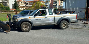 Με δύο καινούργιους αλατοδιανομείς ενισχύθηκε ο Δήμος Γορτυνίας