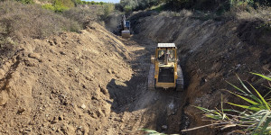 Εργασίες καθαρισμού στον ποταμό Ελλισώνα