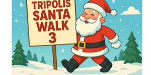 Ο Άγιος Βασίλης ξεκινάει ένα μαγικό ταξίδι μέσα στον Δήμο Τρίπολης