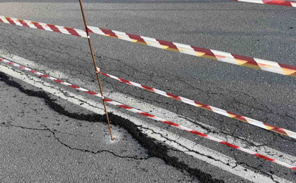 Έργα αποκατάστασης στην Επαρχιακή Οδό Τρίπολης-Στεμνίτσας, στο ύψος του Χρυσοβιτσίου