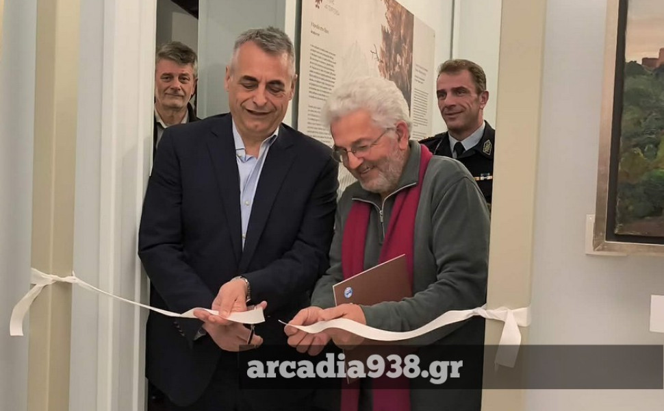 Εγκαίνια για την έκθεση του καλλιτέχνη Βασίλη Πάγκαλου στη Δημοτική Πινακοθήκη