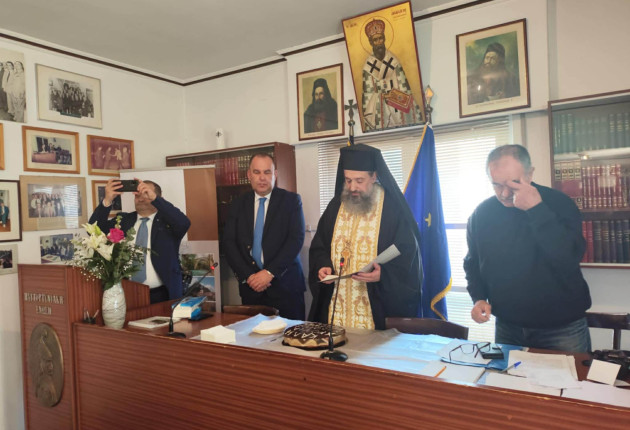 Στις εκδηλώσεις κοπής της πρωτοχρονιάτικης πίτας γορτυνιακών συλλόγων ο Ευστάθιος Κούλης