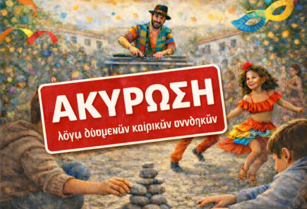 Ακυρώνεται η αναβίωση των Αμάδων και το Αποκριάτικο Γλέντι στις Αραχαμήτες