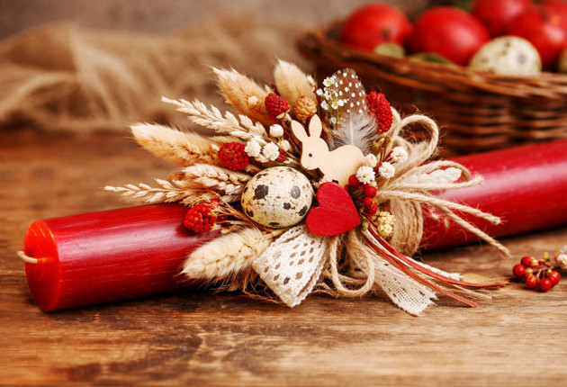 Εργαστήρι Διακόσμησης Πασχαλινής Λαμπάδας από το Τμήμα Τρίπολης του Σ.Ε.Ο.