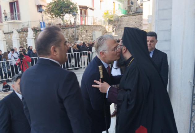 Ο Περιφερειάρχης Πελοποννήσου στον εορτασμό της Παναγίας Υπαπαντής στην Καλαμάτα