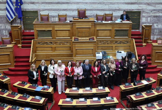 Ο Οδυσσέας Κωνσταντινόπουλος στην επετειακή αναφορά για τη μέρα της γυναίκας