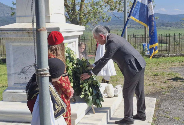 Παρούσα η Περιφέρεια Πελοποννήσου στην επέτειο σύστασης του πρώτου Στρατοπέδου των Ελλήνων