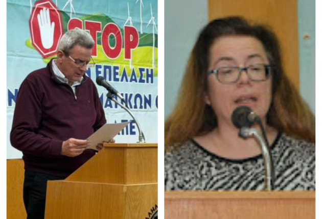 Αναλυτικά οι τοποθετήσεις Πανούση, Πουλοκέφαλου στην εκδήλωση στην Τρίπολη κατά των ΑΠΕ