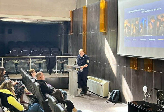 Ο Δήμαρχος Γορτυνίας στην εκδήλωση για την ενδοσχολική βία στη Δημητσάνα